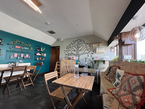 Indoor seating   at Bonobo Cafe in Aberdeen