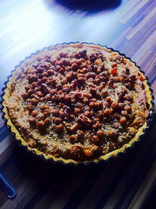 Morrocan Chickpea & Sweet Potato Tofuiche at Bonobo Cafe in Aberdeen
