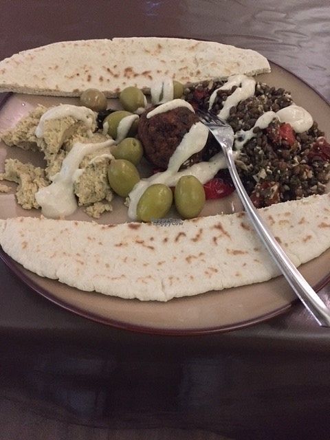 Hummus at Bonobo Cafe in Aberdeen