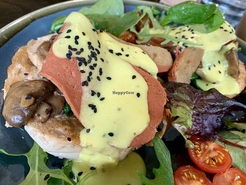 Tofu Bennie  at Bonobo Cafe in Aberdeen