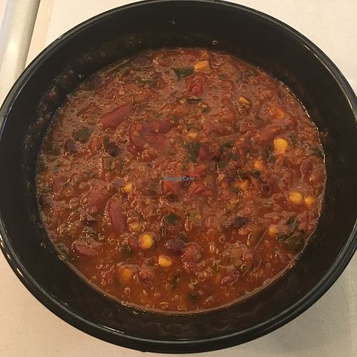 Chili au quinoa biologique en format régulier at Copper Branch - Mont-Royal in Montreal