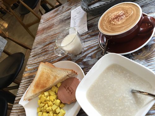 Mocha and Breakfast! at LN Fortunate Coffee in Hong Kong Island