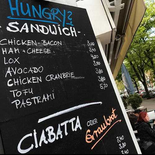 menu at Queen of Muffins - Pohlstrasse in Berlin