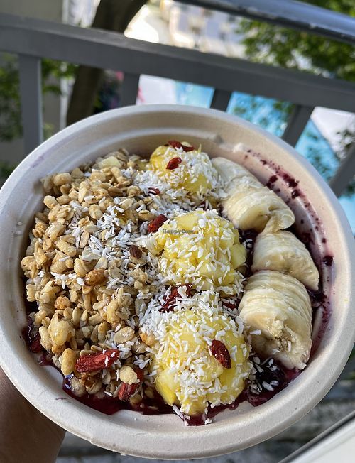 Superfood Acai bowl   at Under the Mango Tree in Miami Beach