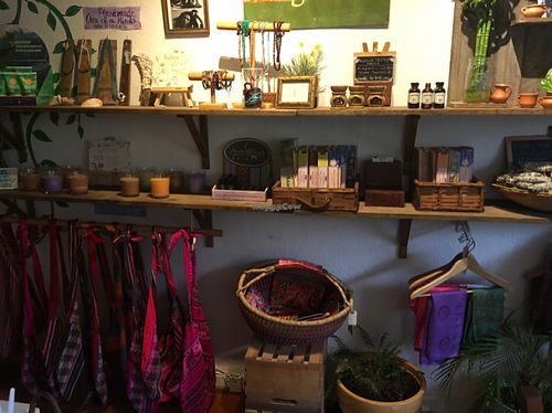 little shop inside at Under the Mango Tree in Miami Beach
