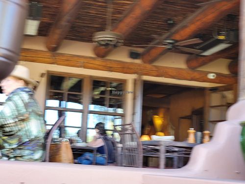 Outdoor patio at Tonto Bar and Grill in Cave Creek