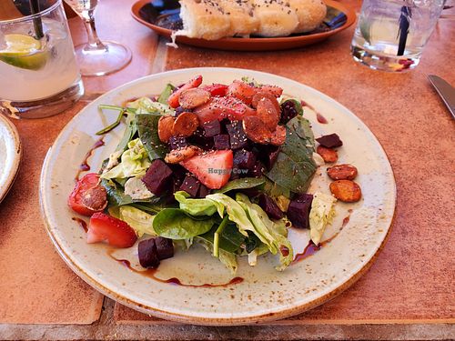 1/2 Harvest Salad no cheese please at Tonto Bar and Grill in Cave Creek