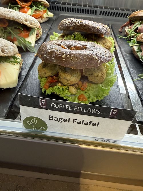 bagel  at Coffee Fellows in Aschaffenburg