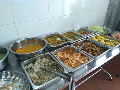 All are yummny at Dieu Tam in Hanoi