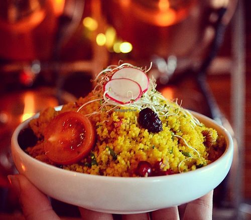 MEDITERRANEAN COUSCOUS SALAD at Smelteverket in Oslo