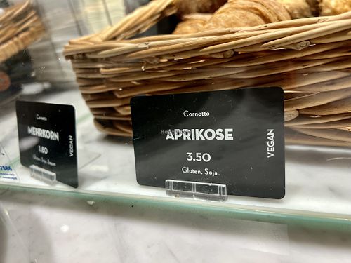 vegan croissant at Caffe Spettacolo in Bern