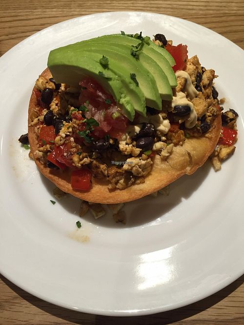 Vegan Rancheros: they use chipotle and vegan sour cream to give it that punch! very very god! at Blu Jam Cafe - Daikanyama in Tokyo