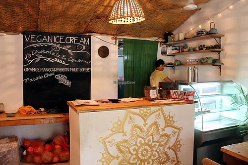 Zest desk.  at Zest in Palolem