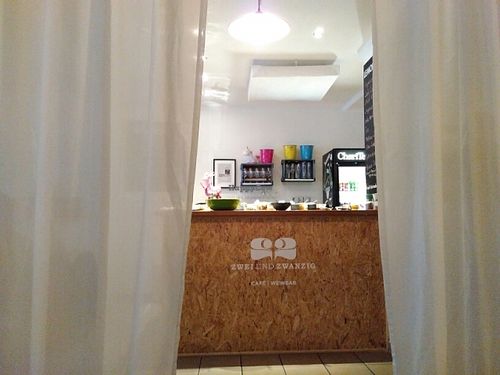 From the sofa corner at Zwei und Zwanzig in Geisenheim