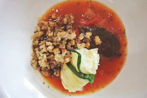 Mushroom dish : ) at Brown Rice Healthy Canteen in Koh Samui