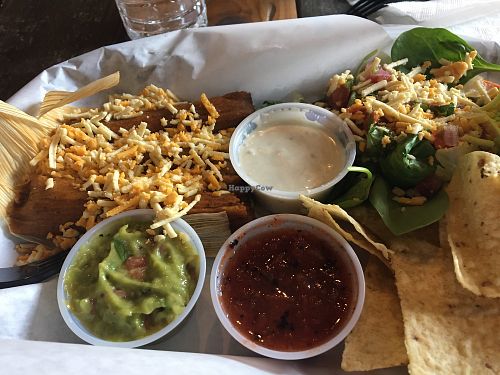Tamales  at Blue Cat Cafe in Austin