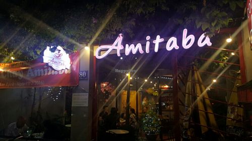 outside seating at Amitaba in Ho Chi Minh City