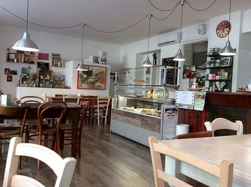 Interior at Dulcamara Bio Vegan Bistrot in Verona