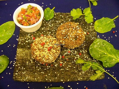 thai cutlets at Vegancja in Plock