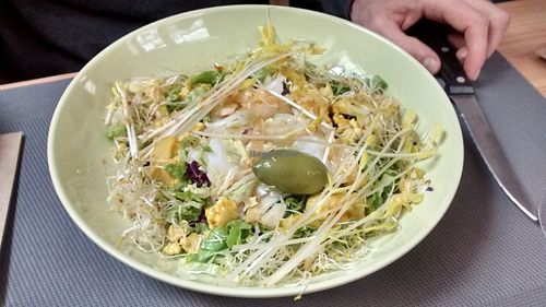 Salad of the day at B12 in Toulouse