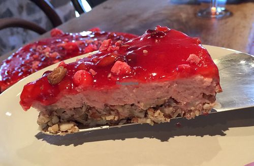 cheesecake praline at Cafe Cacahuete in Geneva