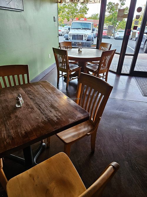 Big dinning room at Annapurna's World Vegetarian Cafe - Eastside in Albuquerque