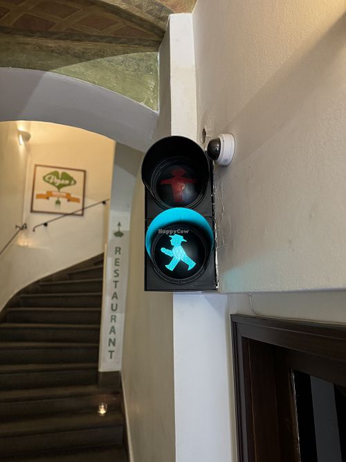 Entrance   at Vegan's Prague in Prague