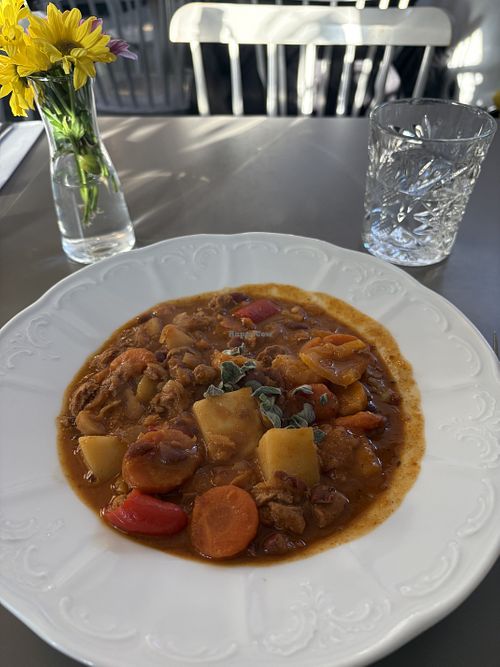 Vegan’s Prague was quaint, with very friendly service, and the goulash was delicious! I definitely recommend the place.   at Vegan's Prague in Prague