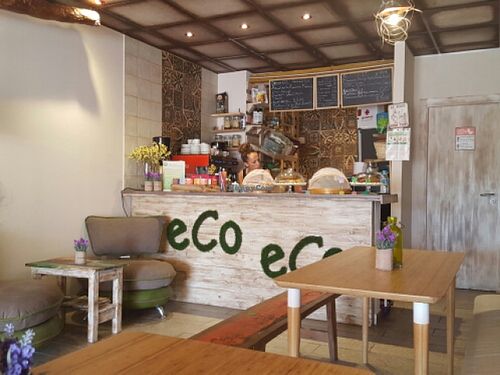 inside at Eco Eco in Tenerife