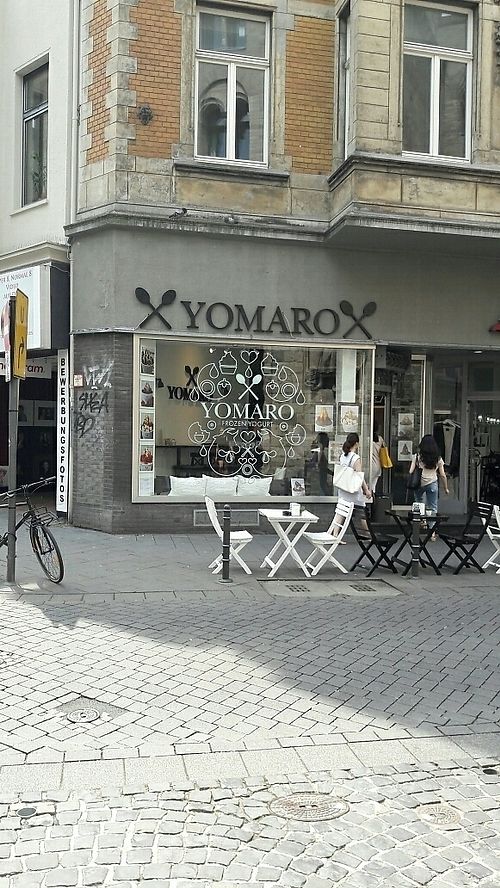 Store font at YOMARO in Cologne