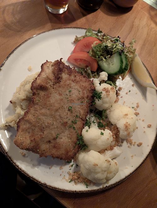 Schnitzel at Steffenhagen in Dresden
