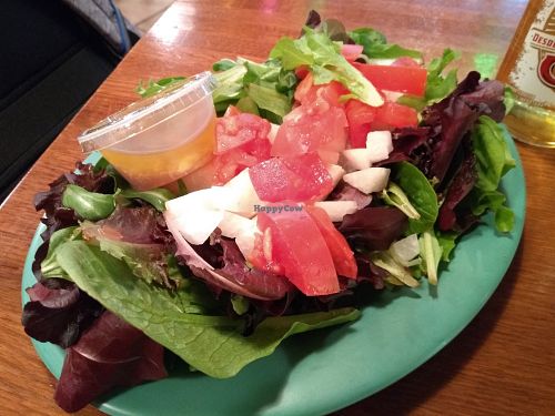 Side salad at Bumble Bees Baja Grill in Santa Fe
