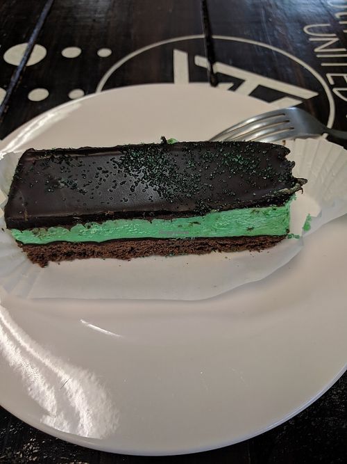 Irish Creme bar (vegan, gluten free) at Mortar & Pestle at Tribe Collective in Lafayette