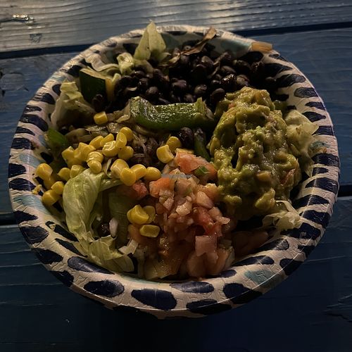 Veggie Bowl at El Taco Feliz - The Happy Taco - Food Truck in Kapaa