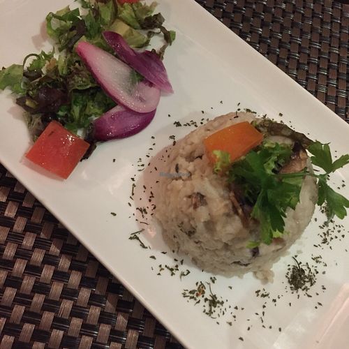 Risotto at Salvia in Playa Del Carmen