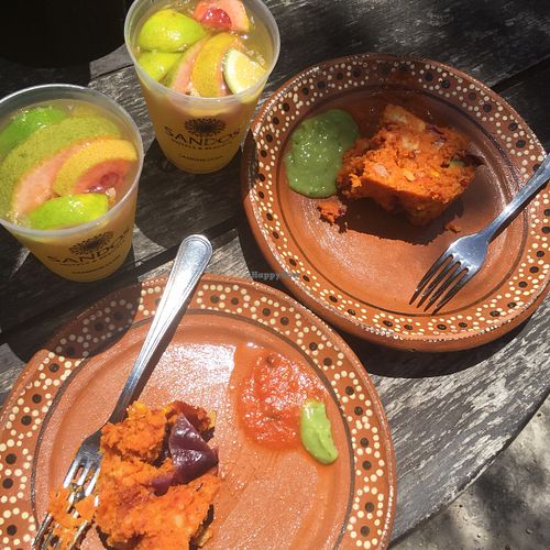 Not at salvia: all nature experience at the resort - maya cooking ‘vegan tamales’  at Salvia in Playa Del Carmen