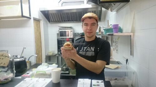 friendly staff  at Vegano Hooligano - Mala in Odessa