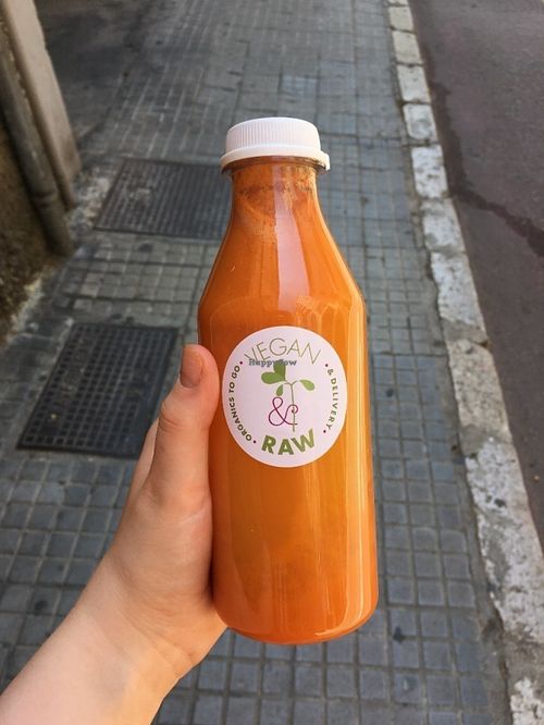 Juice at Vegan & Raw in Mallorca
