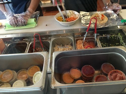 Vegan veggies at SeoulSpice in Washington