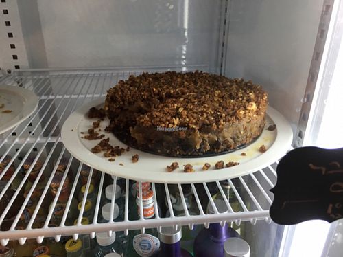 cake at Village Green in Jerusalem