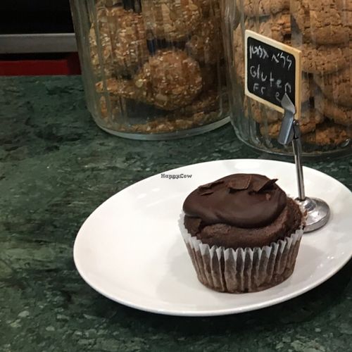 Gluten Free Vegan Cupcake  at Village Green in Jerusalem
