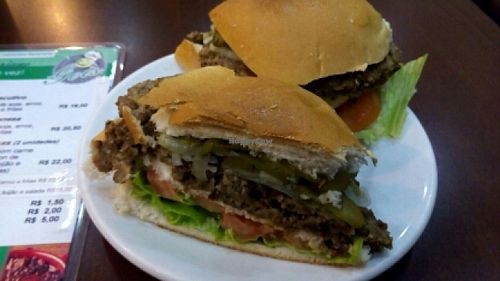 Hambúrguer de Soja at Boteco do Gois in Sao Paulo