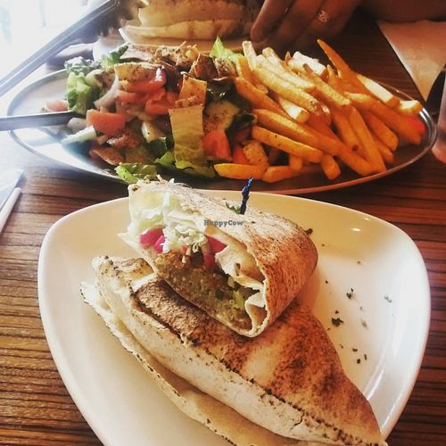 Best falafels in the world at Mezza Lebanese Restaurant - Quinpool Rd in Halifax