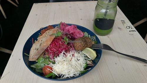viking salad, green machine at Souls in Copenhagen