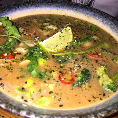 Noodle soup at Souls in Copenhagen