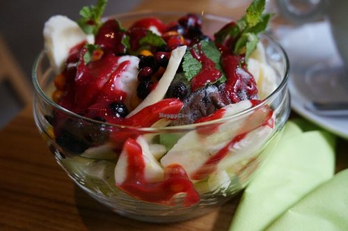 Ice-cream (vegan) at The Beginnings - Kr.Barona Iela in Riga