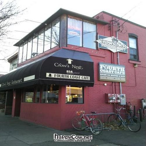 There is a coffee shop on the main level.  Crow's Nest restaurant is at the top of the stairs. at Crow's Nest in Kalamazoo