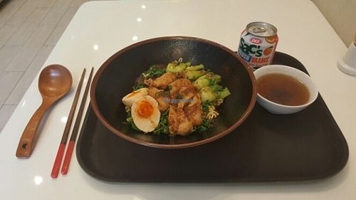 vegan egg! at Healthy Farm - Tran Hung Dao District 1 in Ho Chi Minh City