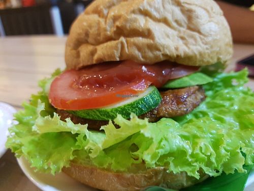 Burger  at Healthy Farm - Tran Hung Dao District 1 in Ho Chi Minh City
