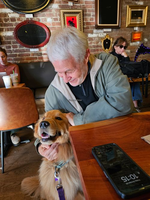 Lots of Dog loving at Coffee Lab Roasters in Tarrytown